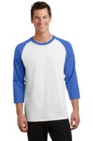 Port & Company © Core Blend 3/4-Sleeve Raglan Te