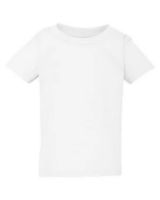 Toddler Heavy Cotton T-Shirt - White