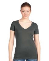 Next Level 1540 Women's Ideal V Neck - Cardinal