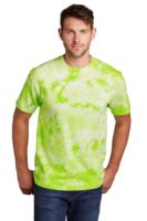 Port & Company © Crystal Tie-Dye Tee - Lemon Lime