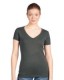 Next Level 1540 Women's Ideal V Neck - Cardina...