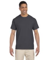 Gildan 2300 Ultra Cotton T-Shirt with a Pocket - Charcoal