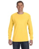 Jerzees 29LSR Dri-Power Active Long Sleeve 50/50 T-Shirt - Island Yellow