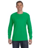 Jerzees 29LSR Dri-Power Active Long Sleeve 50/50 T-Shirt - Kelly