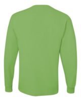 Jerzees 29LSR Dri-Power Active Long Sleeve 50/50 T-Shirt - Kiwi