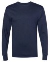 Hanes W120 Workwear Long Sleeve Pocket T-Shirt - N...