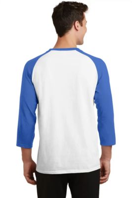 Port & Company © Core Blend 3/4-Sleeve Raglan Te