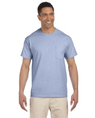 Gildan 2300 Ultra Cotton T-Shirt with a Pocket - Light Blue