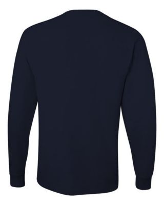 Jerzees 29LSR Dri-Power Active Long Sleeve 50/50 T-Shirt - J. Navy