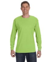 Jerzees 29LSR Dri-Power Active Long Sleeve 50/50 T-Shirt - Neon Green