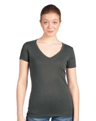 Next Level 1540 Women's Ideal V Neck - Cardinal