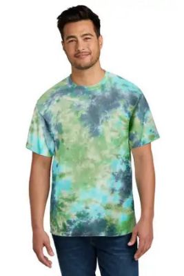 Port & Company © Crystal Tie-Dye Tee - Planet Earth Colorburst