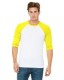Bella + Canvas 3200 Unisex 3/4-Sleeve Baseball T-S...