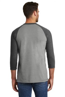 New Era © Sueded Cotton Blend 3/4-Sleeve Baseball Raglan Tee