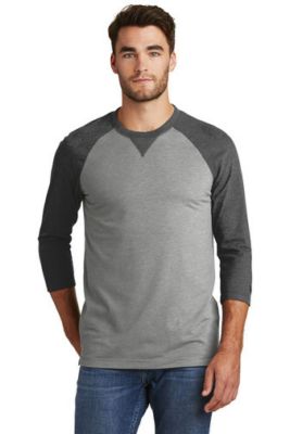 New Era © Sueded Cotton Blend 3/4-Sleeve Baseball Raglan Tee