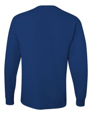 Jerzees 29LSR Dri-Power Active Long Sleeve 50/50 T-Shirt - Royal