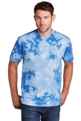 Port & Company © Crystal Tie-Dye Tee - Sky Blue