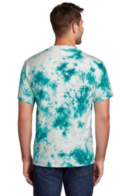 Port & Company © Crystal Tie-Dye Tee - Teal