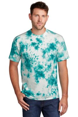 Port & Company © Crystal Tie-Dye Tee - Teal